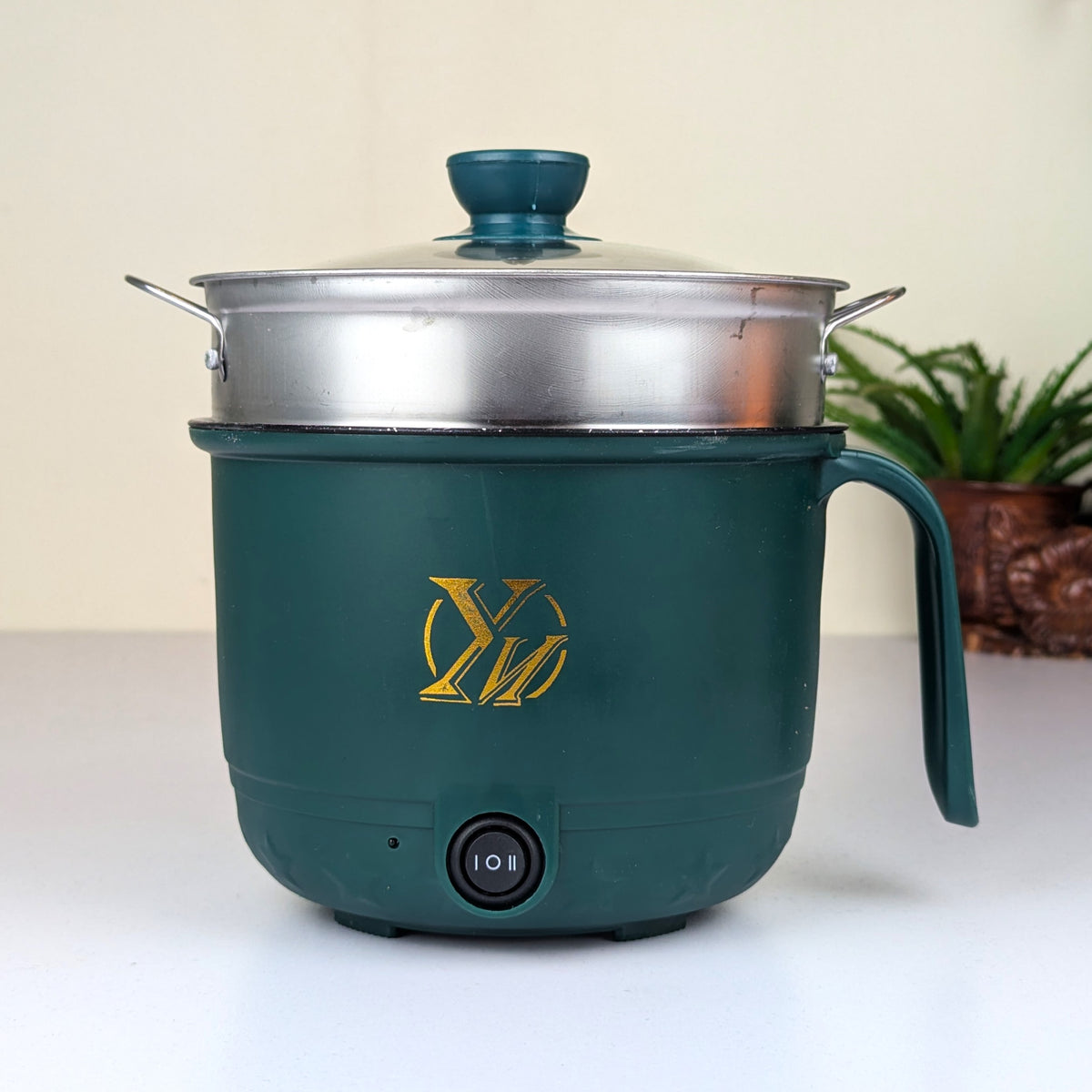 Electric Panci Mini Non-Stick Cooking Pot – 600W Multi-Functional Electric Cooker