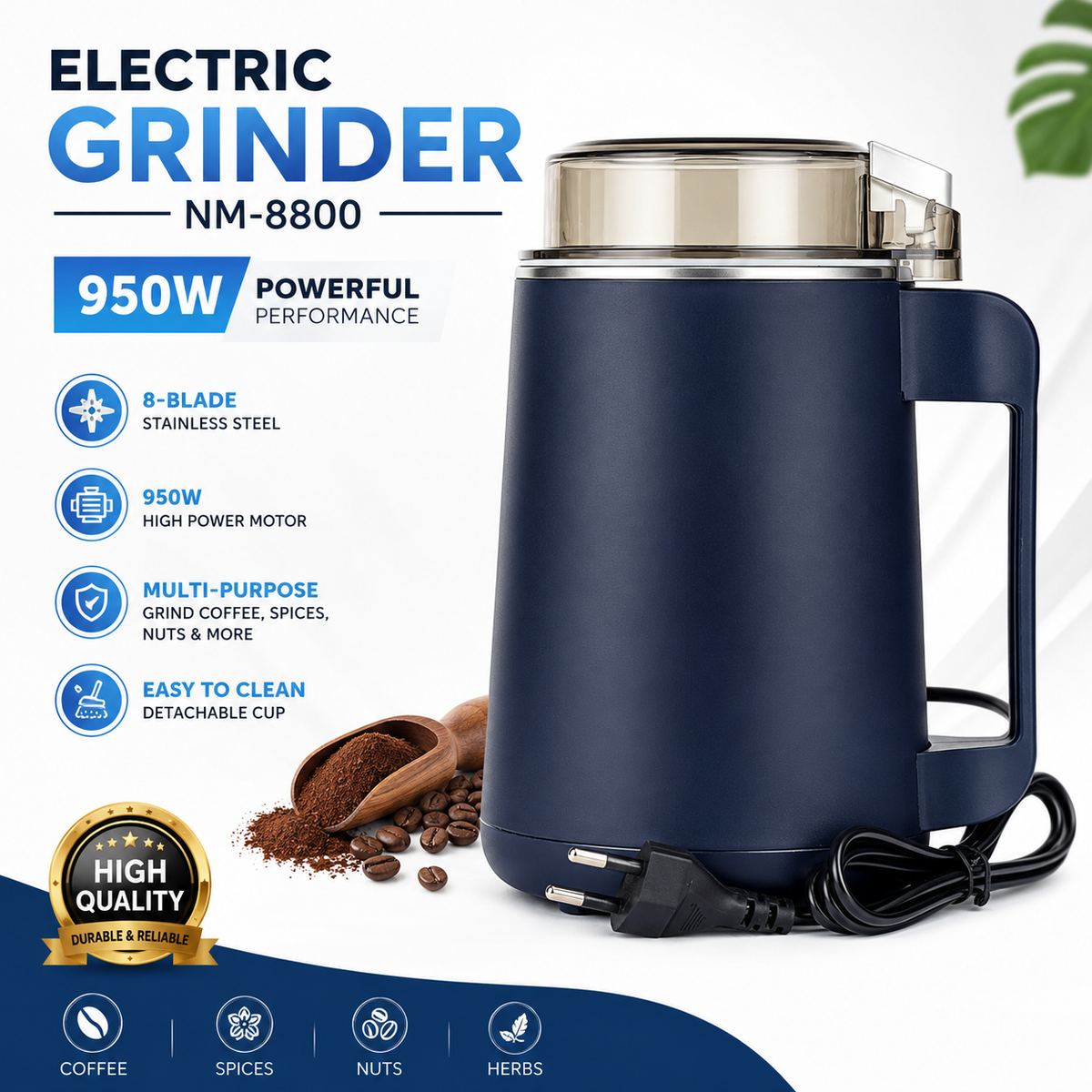 Electric Grinder Machine 950W NM – High-Power