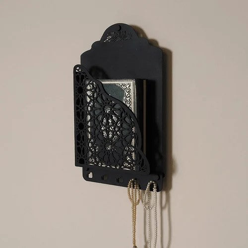 Quran Box for Wall with Tasbih Hangers