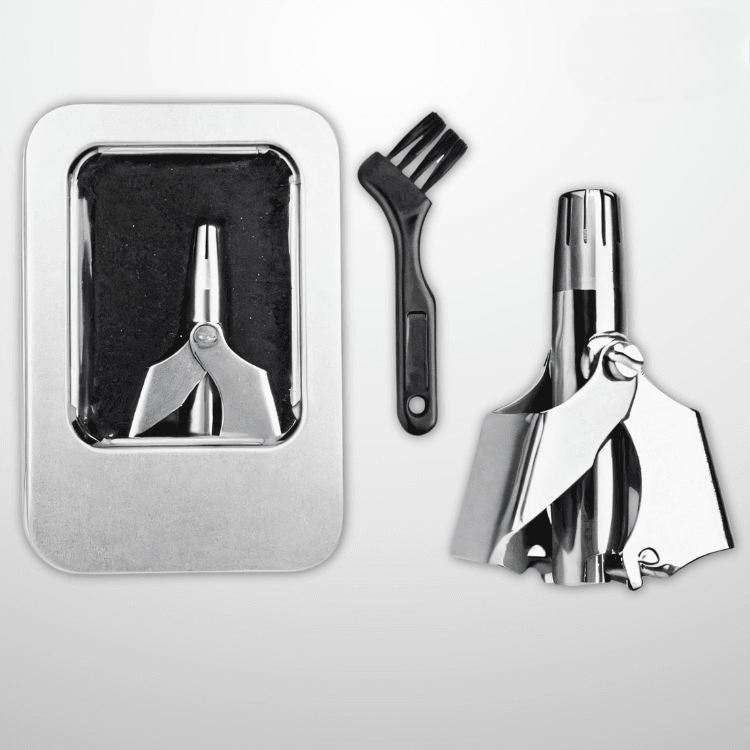 Premium Stainless Steel Manual Nose Hair Trimmer