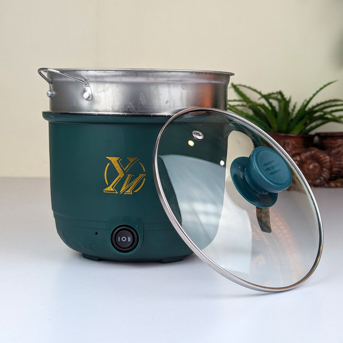 Electric Panci Mini Non-Stick Cooking Pot – 600W Multi-Functional Electric Cooker