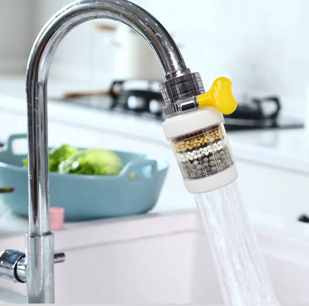 Fankiway Universal Activated Carbon Faucet Water Filter – 6-Layer